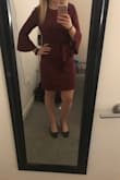 Perfect for a holiday party! The material and style are so flattering and it is conservative enough to wear to a work event. - Danielle H.