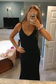 I got this for a formal and it fit amazing a bit big even after I adjusted the straps but still okay. Love that they are adjustable compared to other dresses. It is a bit long even though I'm on the taller side but with heels it's perfect. Would recommend this for weddings and formals it's perfect! - Jordan O.
