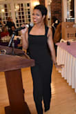 I love my jumpsuit. I wore it to my church anniversary. It wasn't too revealing. It was just right. I got a lot of compliments on it. Niceness length as well. It wasn't too long. I think it was because I had in heels though - Chiquita J.