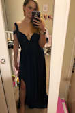 I absolutely love this dress. It does run a bit long, but that adds to the romantic look of it. It fits perfectly. It is a bit low cut but it's for a sexy effect. I can't wait to wear this to phantom of the opera! - Rachael L.