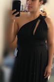 I love this dress! Incredible price, we are using it as bridesmaid dress and the fabric is high quality! Get it! Oh and I can use it a million ways, just look up videos online. - Michelle A.