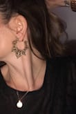 I love Lulus earrings! If you love hoops, these are a great alternative. Very bohemian. Great quality. - Christine J.