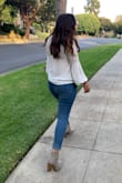 These boots are comfortable and cute. The color is exactly like the photo. They can either be dressed up or down. I received so many compliments on them! - Cindy F.