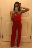 Yes, this jumpsuit is extremely long and I am only 5'1 so I had to have it hemmed. But other than that it fit perfectly and looked great on. I felt great wearing this jumpsuit. - Erin H.