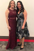 Loves the dress! Fit is just right. Not tight but fitting. Could get hemmed an inch or so. Was a little bit too long with 3 in heels. A new favorite dress! - Jessica S.