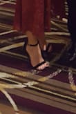 Wore these to a Christmas party. Besides me never wearing this high of a heel, and them being brand new, they weren't too bad. - Shawncee O.