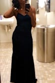 I got this dress for a wedding and it was absolutely perfect. It fits true to size. The material is very high quality. The color was very rich as well. I received so many compliments on this dress. - Kierstein A.