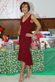 I looooove this dress. It hugged me in the right places. It accentuated the body. Modest but sexy. - Gaizel L.