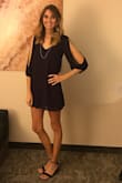This dress was so comfortable - I didn't want to take it off! I'm tall, so all dresses are short on me, so I'm much more comfortable when they aren't tight, as well. I can't wait to wear it again. - Shannon B.