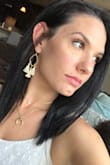 My new favorite earrings! The quality is great on them. Want one in every color. - Kimberly W.