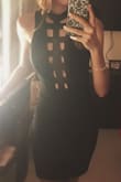 It fits perfectly, is the perfect length (not too short, not too long) and if you have a large bust, it could be extremely sexy for you. - Stacy P.