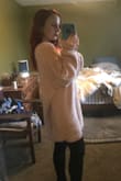 This dress is amazing. It is so soft and so comfortable and so cute! Best of all, the fabric is actually super warm so wearing it in winter/fall is no problem at all. The neck is a bit big and needed to be adjusted as I wore it but that's pretty minor. - Nicole R.