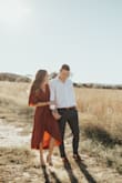 I ordered this dress for my engagement photos - it photographed beautifully and is now one of my favorite dresses! - Lauren J.