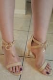 They arrive on time, exactly how it looks at the picture, super comfy and sexy shoes. I love it. - Yaquelin G.