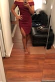 The dress fit pretty well, but since I have narrower hips a bit of fabric bunched up there. It is a great dress though, and I think its the perfect combo between sexy and classy! - RaeAna E.