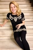 This dress is amazing! It fits perfectly and it's super comfortable. It's long enough to wear around family or at formal events. I would recommend sizing down. - Kristin V.