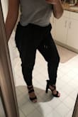 I'm between an 8-8,5 so I got an 8 and they fit perfectly! There is a small cushion that's right under the toes, making these supportive and comfortable for your feet while adding extra height with the platform. So cute and can be worn with so many things. The quality is great too. Can't wait to wear them. - Isabel C.
