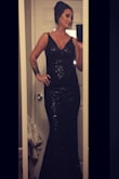 This dress fit. Like. A. Glove. Had a black tie event to go to, and I was hesitant to buy online, but I had no time to go shop. The dress came in a day early, and I received countless compliments on it. Bonus - not only was the dress gorgeous, it was comfortable, too! - Galya M.