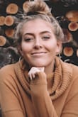 Like I said - they go with everything. Especially cute with turtlenecks and sweaters. I'm usually more of a silver jewelry gal myself but these were so cute I had to buy them - and I'm so glad I did. They're good quality and they stay on nicely. - Kayla R.