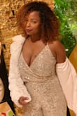 I got so many compliments. Fits great, not scratchy, a step above your standard holiday dress... I paired it with a white fur coat!!! - Kia R.