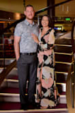 I bought this dress for a cruise vacation and received sooo many compliments on it! It's a very pretty dress and very light! Perfect material for a cruise! - Barbara P.