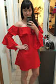 Fits great, very comfy. Will be wearing this to a beach wedding. Two thumbs up! - Andrea P.