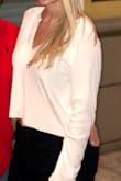 Love this top. Very comfortable and can be worn with many things. It is a little baggy though. I like where it hits, but was a little boxy. I'm not sure if a smaller size would help. - Emily G.