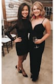 I wore this to a winter wedding and received SO many compliments! It fit like a glove and I felt so comfortable in it all night long! Like most bodycons, it would run up while I was dancing but that was fine. Excellent quality material, can wear with a normal bra - highly recommend!!! - Mai V.