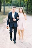 I bought this dress for engagement photos and it was gorgeous!!! It's so lovely and flowy and it photographed so well. - Valentina C.