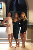 This dress is stunning! Can't recommend the style or quality enough, HOWEVER please be aware before buying it has 0% stretch. None. I ordered two sizes to be safe and ended up going with the medium, it fit well up top but was very tight around the hips. If you're curvy at all, beware. If this dress would have had even a little bit of give I would say 5 stars. You'll get tons of compliments but be prepared to be a little uncomfortable most of the night! - Taylor Y.