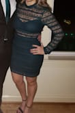 This dress was perfect! I got soooo many compliments in it and I felt amazing in it! I wore it to my husband's Christmas Party and it was a hit! So glad I purchased this dress! - Megan N.
