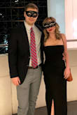 Wore this dress to a masquerade and got a lot of compliments! I really liked the way that it fit for the most part but it was a bit loose around my bust and I had to secure it with tape. It also (like most Lulu's dresses) was a bit long on me, but I'm shorter. Otherwise the mid section has really nice folds that look classy and hug your body in all the right places. Would definitely recommend! - McCall B.
