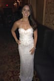 This dress does stretch. I ordered an XS and was worried but it fit well. It was long but I didn't have time to get it hemmed so I dealt with the length. Plan on wearing it again and again! - Kimberly M.