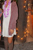 Loved this dress. I wore it with a cardigan and boots for a party in December. It was lined well, fit great, and comfortable. - Courtney Y.