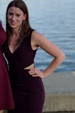 I love this dress! The material is very comfortable and thick enough that it doesn't show anything underneath. The cutouts are perfectly placed and give the dress an extra bit of sexiness, and the neckline is perfect! I want this dress in more colors! - Alyssa C.