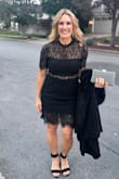 I got this for my holiday party and it fit perfectly. I did bring up the bottom some as I am only 5'3". But I got many compliments when I wore it and it is super adorable!!! Comfy as well! - Michelle L.