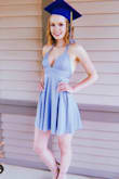 Very pretty dress that fits well. Definitely made for small chested girls, but it worked well for me. :) Only complaint is that the material wrinkles very easily. - Shayla W.
