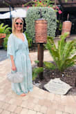 I love this dress, unfortunately, I bought a size too big and it is a little too loose for my taste but I still love the way it flows and the way it feels, the fabric feels delicious on my skin. I will get it hemmed so that it doesn't slide on the floor, and I don't want to keep stepping on it! - Nicole A.