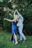 This dress is incredibly comfortable and for the most part flattering. However, the material is on the thinner-side so it sometimes clings in weird places making leg or bum dimples/cellulite visible at times. - Ashley M.
