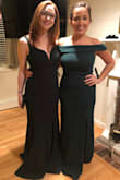 My very best friend of 22 years will be getting married next fall. She was incredibly accommodating and open to us wearing whatever we liked as long as it fit the color she liked. We picked a few dresses each to order from Lulus, and very last minute I added this dress to my cart to appease the bride because she really like the dress. I did not see it working out but ordered it for her anyways. Turns out it was the most beautiful dress I tried on. Fit like a glove and the color is incredibly flattering. Pictured is the other bridesmaids and I in our Lulus bridesmaids dresses! - Rachel H.