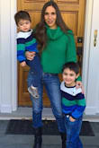 Love this sweater so much. The color is so vibrant and the style is fun. The fit is supposed to be loose-ish for a cozy sweater but stylish look. Got several compliments. - Nicole Z.