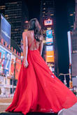 I take this dress with me everywhere I travel. Places you normally don't wear dresses, but I still wanted a dress to stand out in pictures and boy does it stand out! It was so beautiful and I got so many compliments on the dress. Check my hashtag out on Instagram #adventuresofthetravelingreddress . I seriously wear this Lulus dress everywhere I go when I travel and take pics! :)

The only gripe I have is it's kind of long! But I'm short. But it's ok since it flows and when you twirl around it really is pretty! - Annie N.