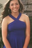 Dress is well structured and fit perfectly. This was a first freshman dance for my 13 yr old and I felt like the style was contemporary without being too sexy in an inappropriate way. Color was very saturated. I thought she looked lovely! Terrific price for the quality. - Nancy M.