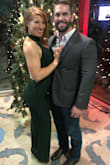 I bought this for my company holiday party and loved it! I got so many compliments on it. I was worried about it being too short with my height but it wasn't an issue at all. I ordered a small and it was a tad snug in the mid section, but I think a medium would have been too big! - Krysta