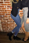 Disclaimer: these boots are SO DANG CUTE. I love the style, and they are exactly as pictured. They also fit true to size. My only hang up with these in that the inside stitching around the ankle is very irritating and almost sharp. I love them so much I'm going to deal with it, but it's uncomfortable when rubbing directly on your skin. - Kirsten S.