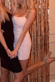 This dress is so flattering, even though it was just a little tight. I would recommend spandex or something under it if you get a lighter color, as the pink was just the TEENIEST bit see through without them. Overall, I'm absolutely thrilled with it. - Hayley B.