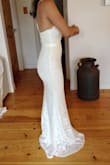 I absolutely love this dress. I am going to get some adjustments made so it is perfect for my wedding day (chest area and small changes in the straps). It was a perfect fit and at a great cost. - Ssaholy M.