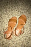 I love these shoes! My tan ones are a little more orange than I would have liked, but it's very subtle. I love these shoes and I wear them all the time! - Anna V.
