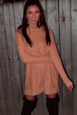 Since I'm on the taller size dresses are typically risky. This one was long enough for my arms, not scratchy, and long enough on my body. I loved it. - Melody C.