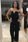 I have tried many jumpsuits, but I have never been able to find one that fits like this one. It fits perfectly, I got so many compliments! I did have to make it a little shorter because I'm pretty short, but other than that it for like a glove! - Nathalie M.